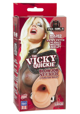 Doc Johnson Vicky Vette Ultraskyn Deep Throat Sucker Stroker Masturbators and Strokers